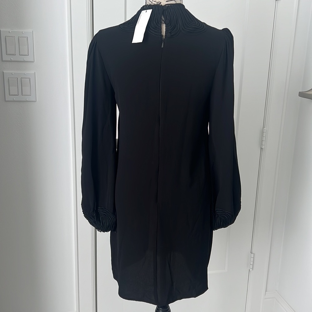 Ladies Long Sleeve Black Dress